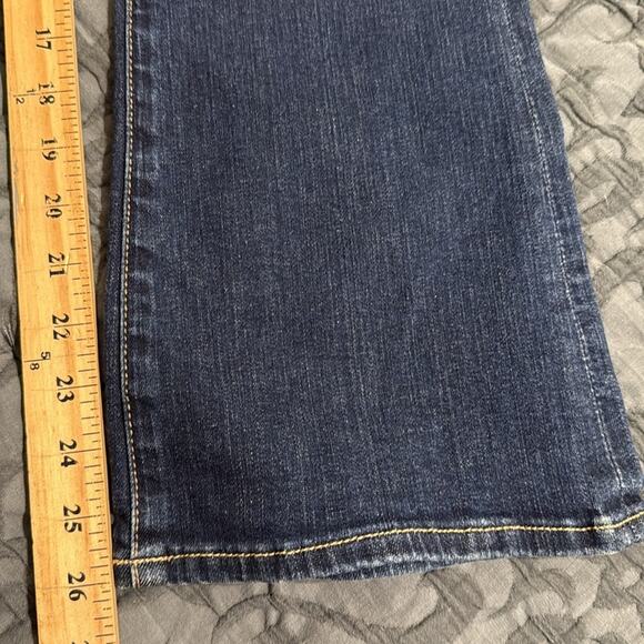 7 FOR ALL MANKIND women’s size 31 high waist slim kick b (air) slimming stretch - Picture 6 of 16